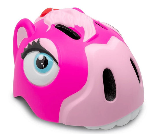 Fahrradhelm Kinderhelm Pferd Pink Crazy Safety Crazy Safety