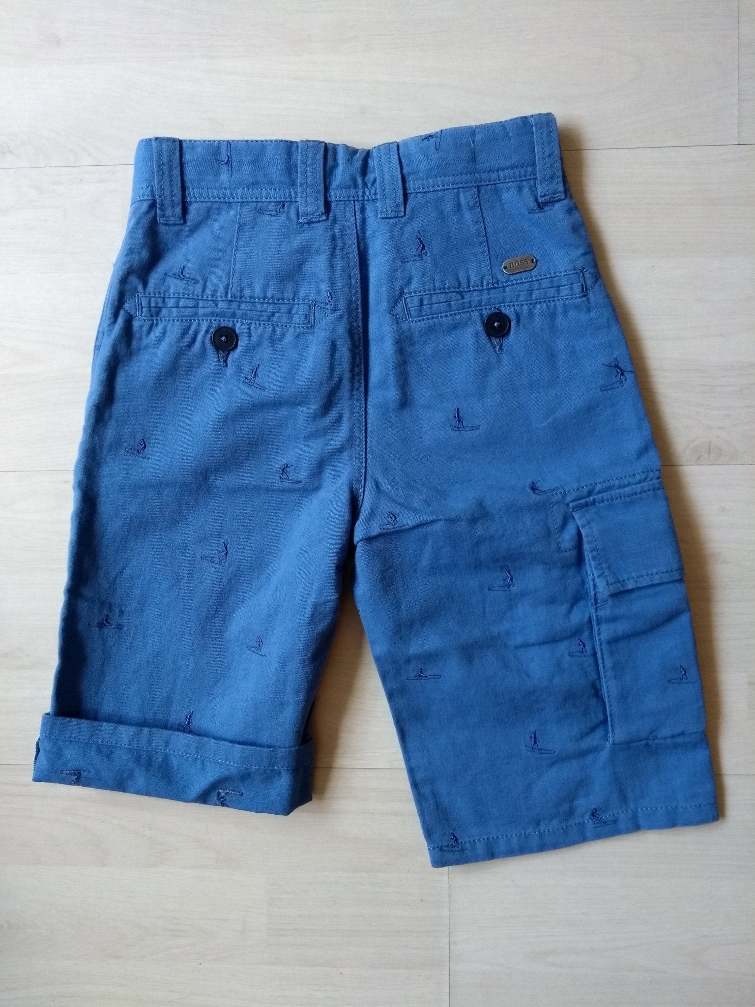 Hugo Boss kurze Hose royal blau Hugo Boss