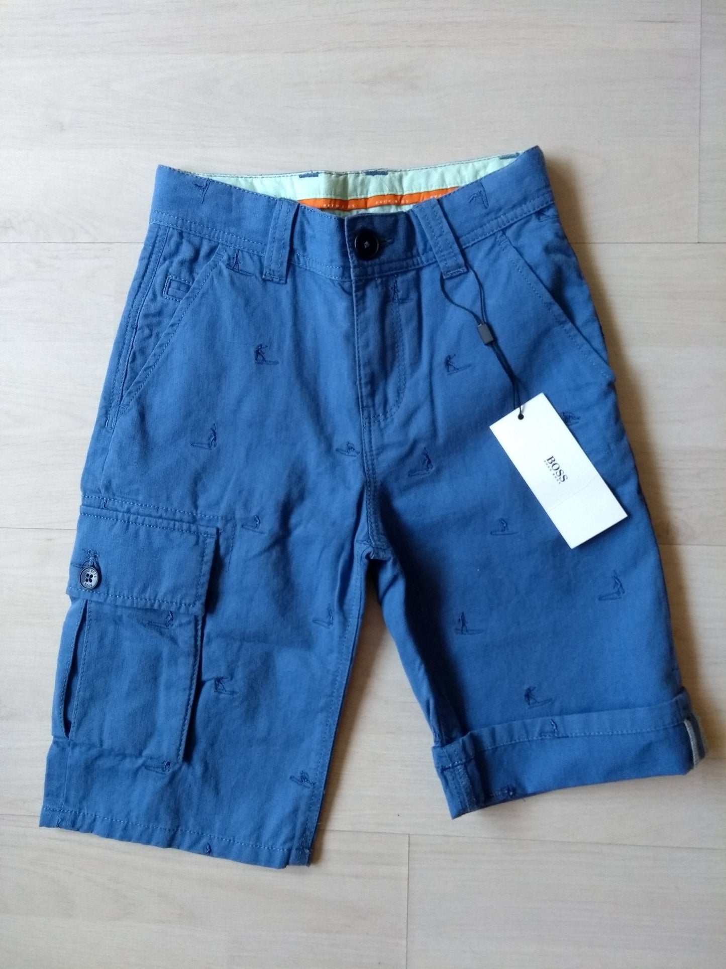 Hugo Boss kurze Hose royal blau Hugo Boss