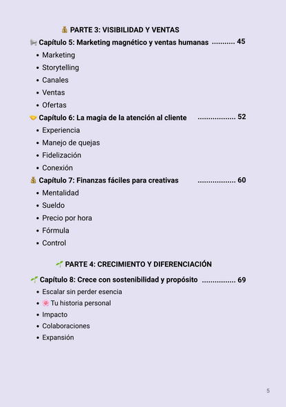 Del Taller al Éxito — Manual del Emprendedor Artesano (Vol. 1) Tulipas handmade