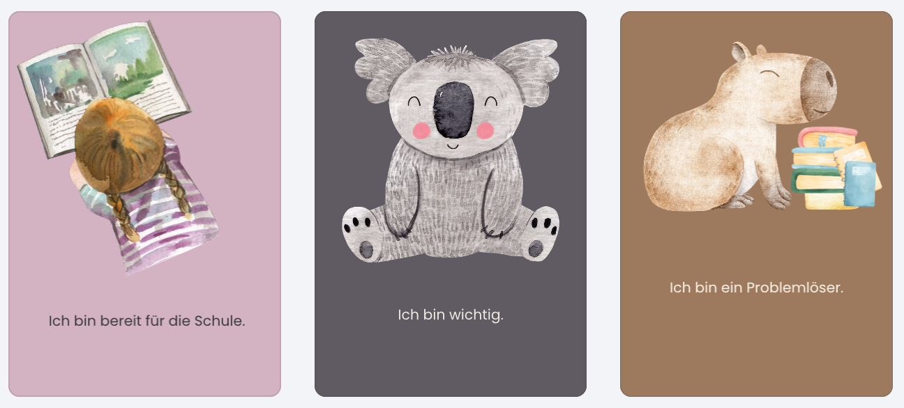 30 Mutmachkarten zur Einschulung Tulipas Berlin