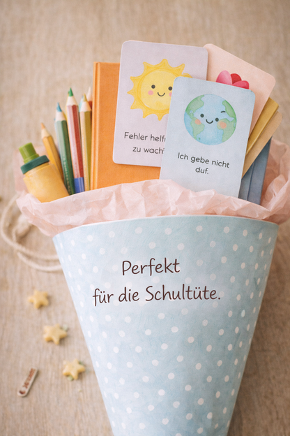 30 Mutmachkarten zur Einschulung Tulipas Berlin