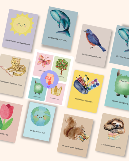 30 Mutmachkarten zur Einschulung Tulipas Berlin