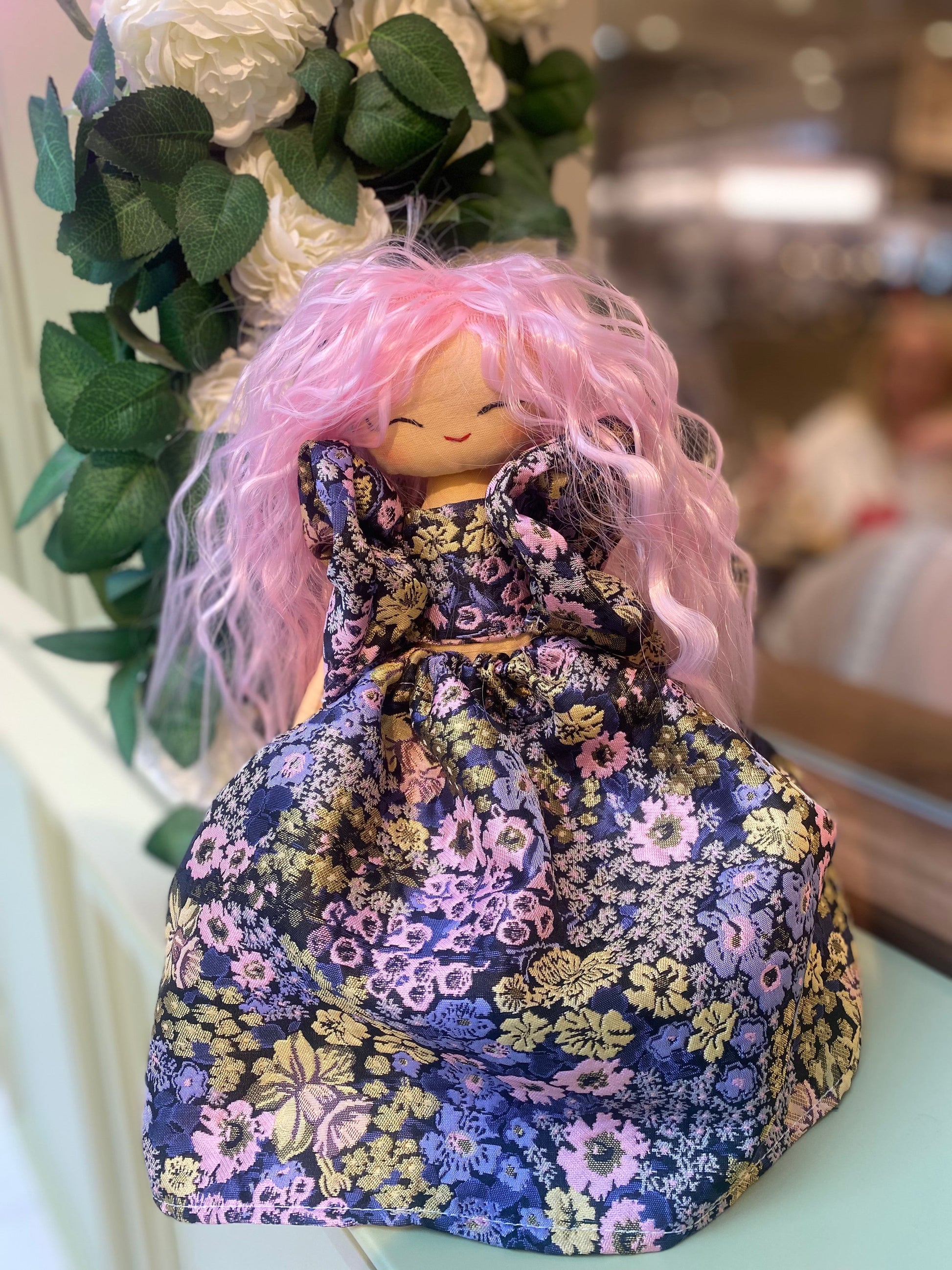 Handgemachte Stoffpuppe für Kinder – liebevolles Einzelstück aus Stoff Tulipas Berlin