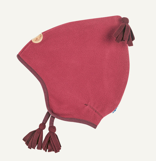 PIPO Fleece Winter Zipfelmütze persianred/cabernet Finkid