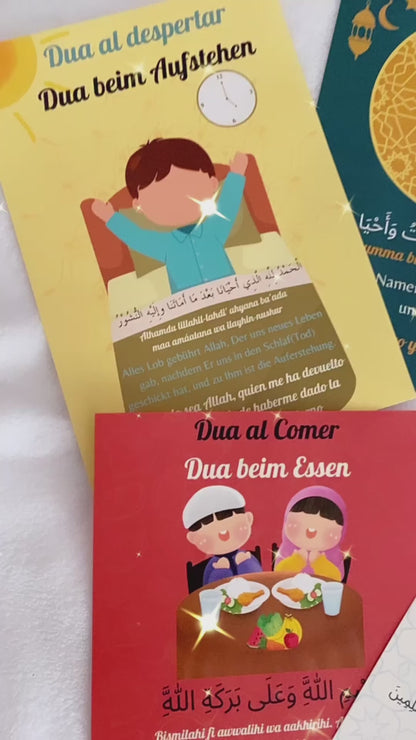 Aufkleber Zweisprachige Islamische Dua-Sticker: Ein besonderes Geschenk für das Opferfest