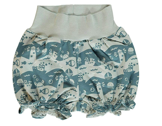 Pumphose babyshorts Ocean Landschaft maxomorra