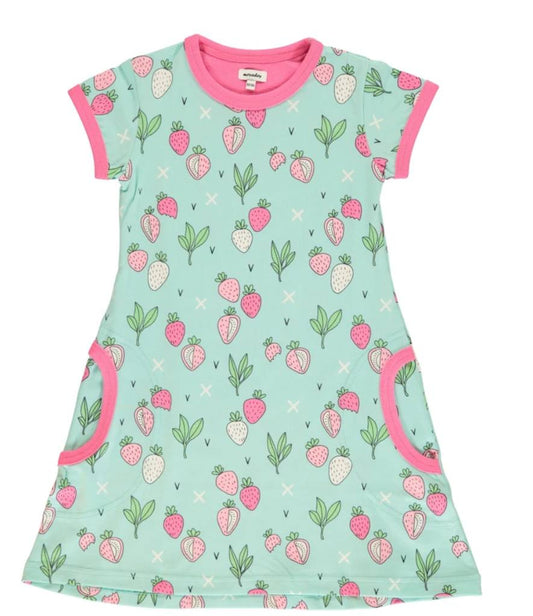 Sommerkleid Erdbeeren Meyadey Meyadey