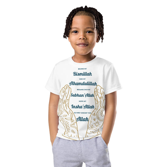 T-Shirt Islam Hand mit Rundhalsausschnitt für Kinder Tulipas Berlin