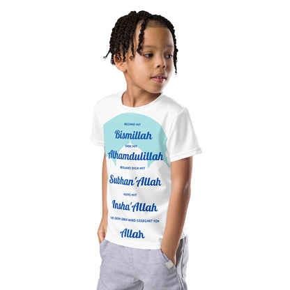 T-Shirt Jungs Islam mit Rundhalsausschnitt für Kinder Tulipas Berlin