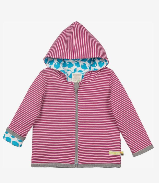 Wendejacke mit Kapuze Pink -Vogel Loud+Proud Loud and Proud