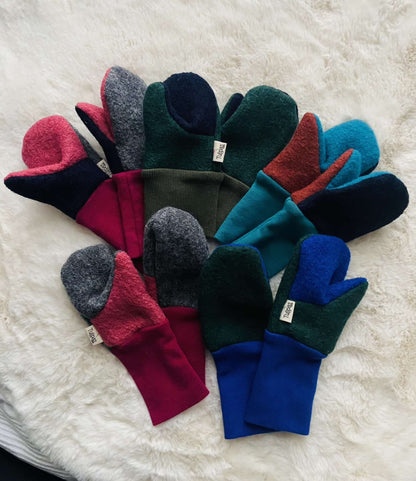 handschuhe 1 2 jahre Wollwalk Fäustlinge Handschuhe 1-2 Jahre